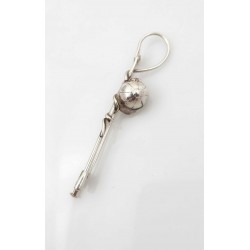 Barrette argent pour cavalier (ère)