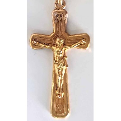 Très belle croix ancienne avec le Christ