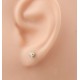 Puces d'oreilles or et diamants 2 x 0,10 ct