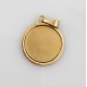 Médaille Amoureux de Peynet en or Ø 16 mm
