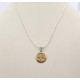 Médaille Amoureux de Peynet en or Ø 16 mm