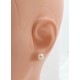 Boucles d'oreilles or et perles Akoya