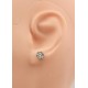 boucles d'oreilles or et diamant dont une abîmée et offerte