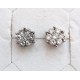 boucles d'oreilles or et diamant dont une abîmée et offerte