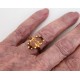 Bague or et citrine , très bel état. T. 52