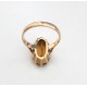 Bague or et citrine , très bel état. T. 52