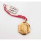 Médaille en plaqué or FIX Notre-Dame de Lourdes, neuve