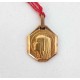 Médaille en plaqué or FIX Notre-Dame de Lourdes, neuve