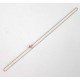 Fine chaîne en or, maille forçat 40, 5 cm