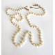 Collier de perles Ø 4 à 6 mm, fermoir or,