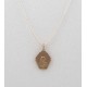 Médaille Art Déco en or Sainte Thérèse de l'Enfant Jésus