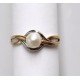 Bague or et perle, T. 54
