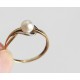 Bague or et perle, T. 54