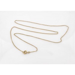 Fine chaîne or, 53 cm