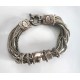 Bracelet GAS Bijoux en métal argenté, valeur neuf ~150 €